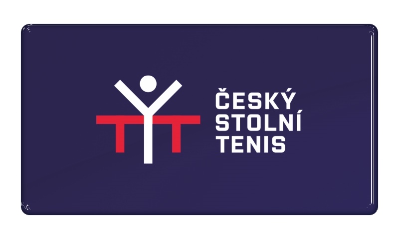 Zakázková samolepka - český stolní tenis