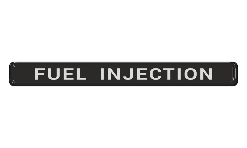 Zakázková  samolepka - Fuel Injection