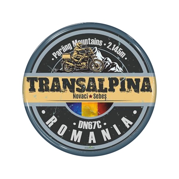 Samolepka - Transalpina 60mm