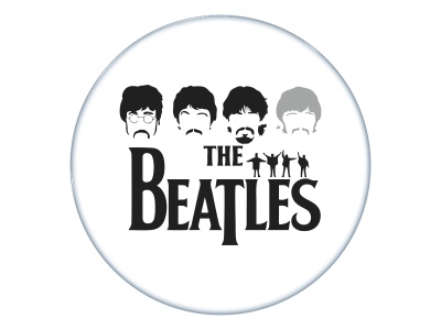 Samolepka - Beatles