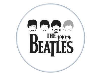 Samolepka - Beatles
