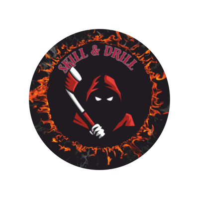 Zakázková samolepka - LAMINO skill and drill 30x30mm