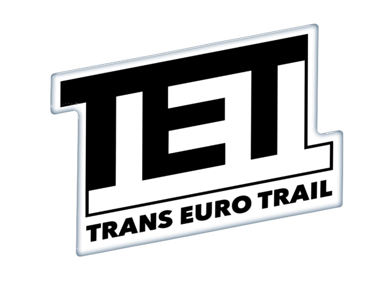 Zakázková  samolepka - Trans euro trail 100x80mm