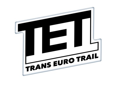 Zakázková  samolepka - Trans euro trail 100x80mm