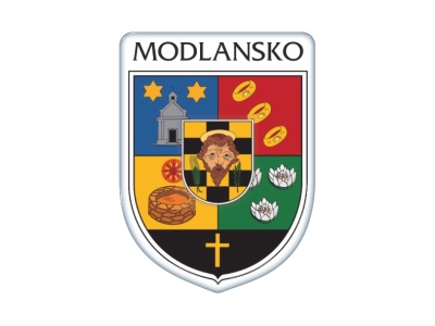Zakázková  samolepka - Modlansko erb malý