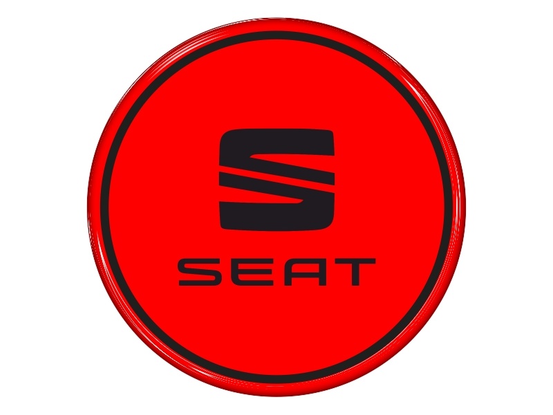 Samolepka na AL disk - Seat
