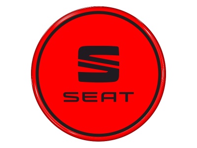 Samolepka na AL disk - Seat
