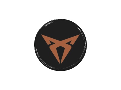 Samolepka - Cupra brown 56mm