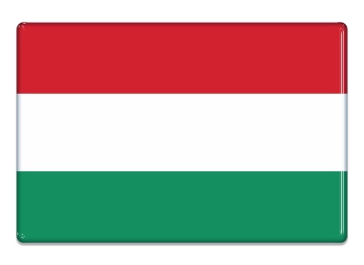Samolepka - Vlajka Maďarsko - obdélník