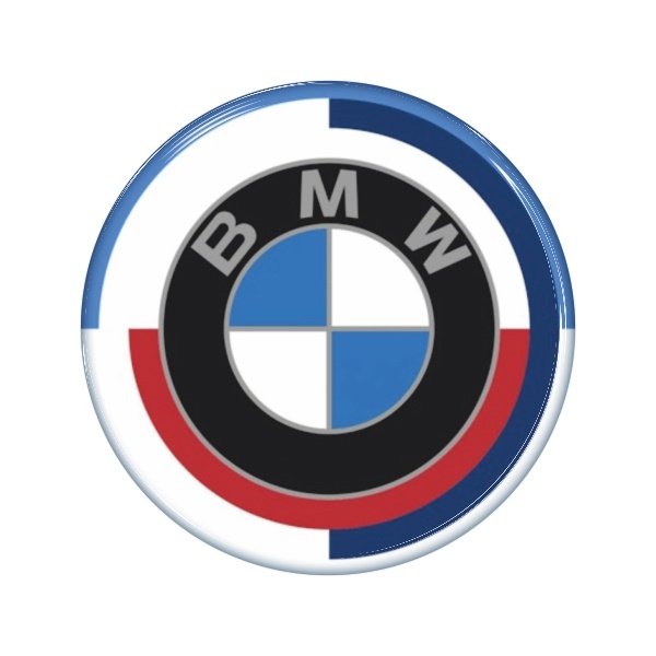 Zakázková samolepka - bmw 65 blue white