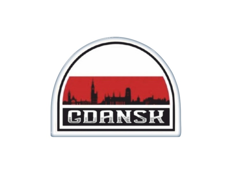 Zakázková samolepka - Gdansk 6x4,6 