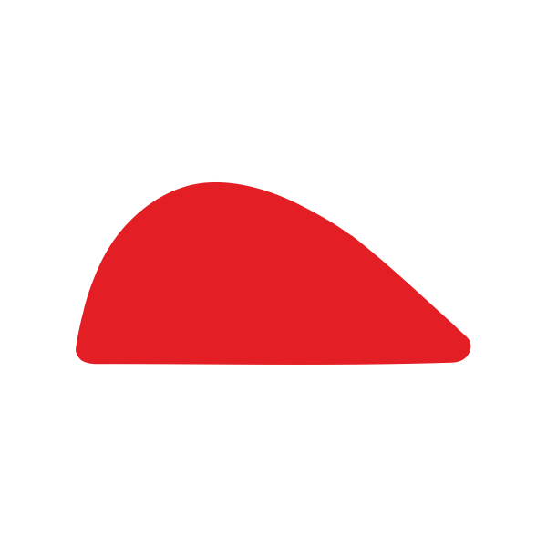Zakázková samolepka - LAMINO supra P oblouk RED