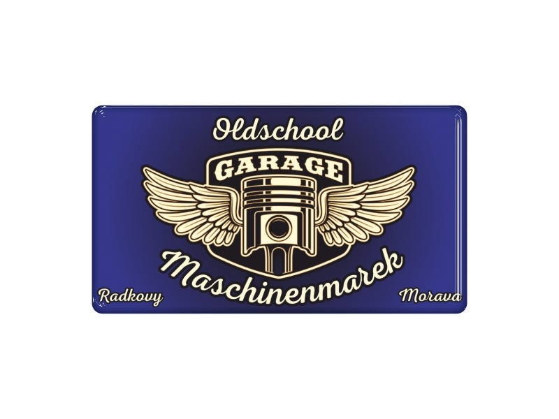 Zakázková samolepka - Garage 9x5
