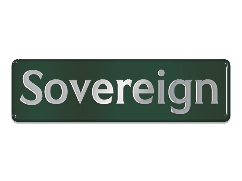 Zakázková samolepka - Sovereign