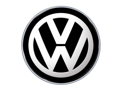 Zakázková samolepka - VW black 59mm