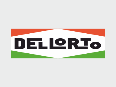 Zakázková samolepka - LAMINO STRONG dellorto 9,5x3cm