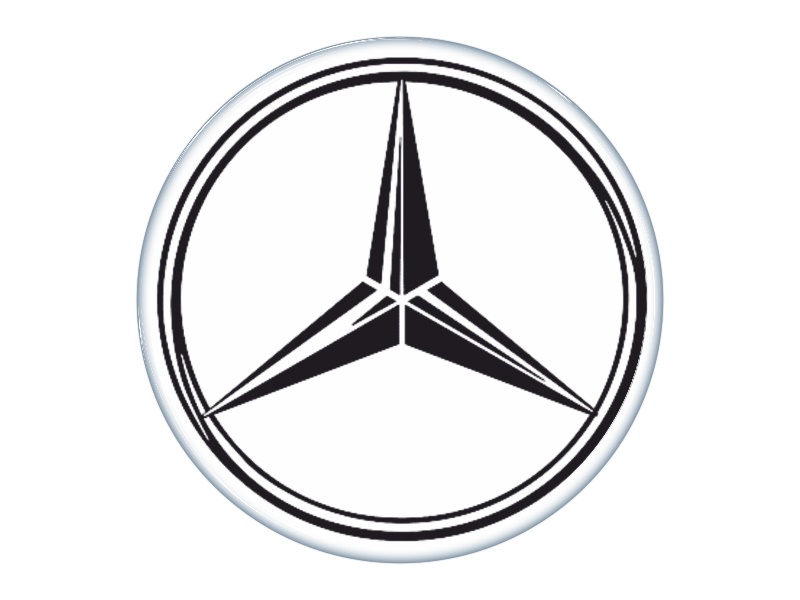 Zakázková samolepka - Mercedes 13cm