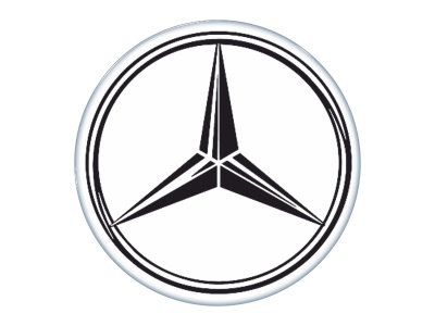 Zakázková samolepka - Mercedes 13cm