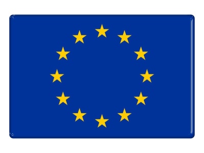Samolepka - Vlajka EU - obdélník