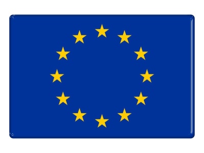 Samolepka - Vlajka EU - obdélník