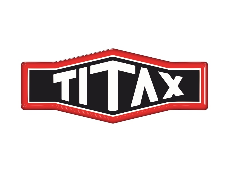 Samolepka - Titax 10 x 4 cm
