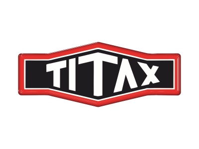 Samolepka - Titax 10 x 4 cm