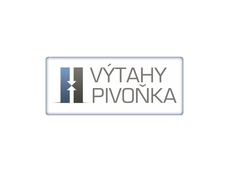 Zakázková samolepka - Výtahy Pivoňka 130x55mm