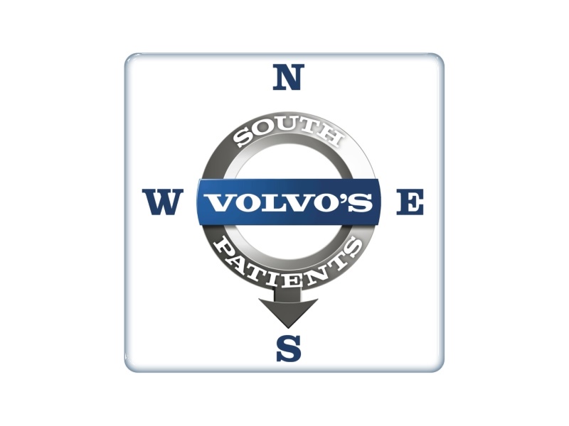 Zakázková samolepka - Volvo (kompas)