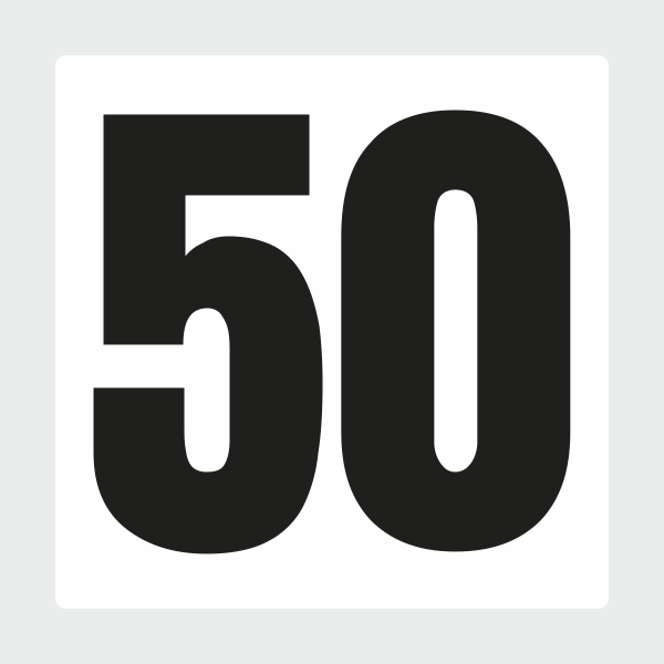 Zakázková samolepka - LAMINO STRONG čísla 1-50 100x100mm 80x86mm-číslo