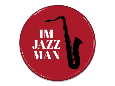 Samolepka - Jazzman