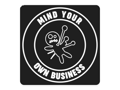 Zakázková  samolepka - Own Business
