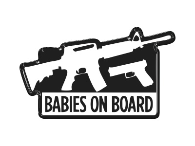 Samolepka - Babies on board