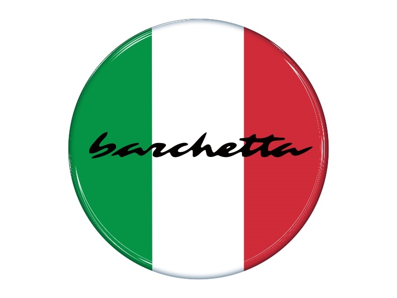 Zakázková  samolepka - Barchetta 70mm