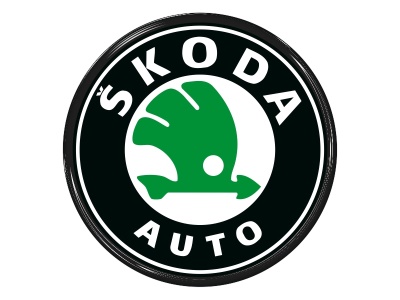 Samolepka na AL disk - Škoda