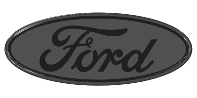 Samolepka - Ford (gray-black)