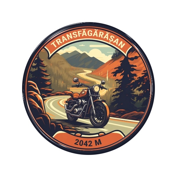 Samolepka - Transfagarasen 60mm