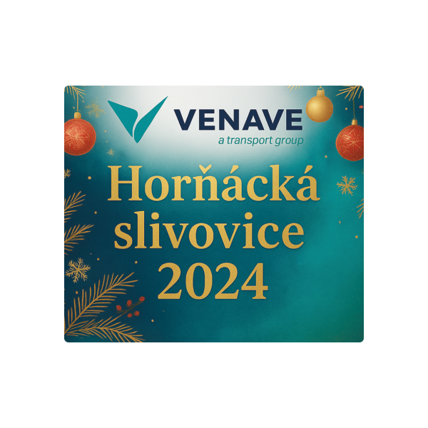 Zakázková samolepka - BEZ LAMINA Venave Vánoční 7x6