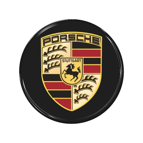Zakázková samolepka - porshe 40mm