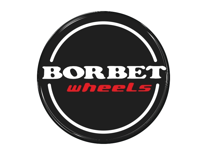 Zakázková  samolepka - Borbet wheels