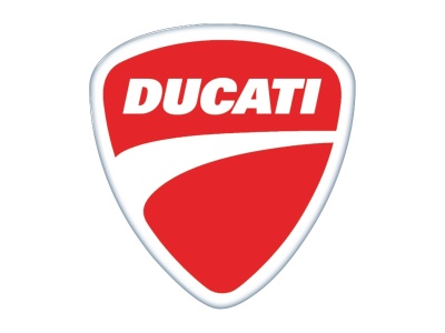 Zakázková  samolepka - Ducati logo 6x5,5 cm