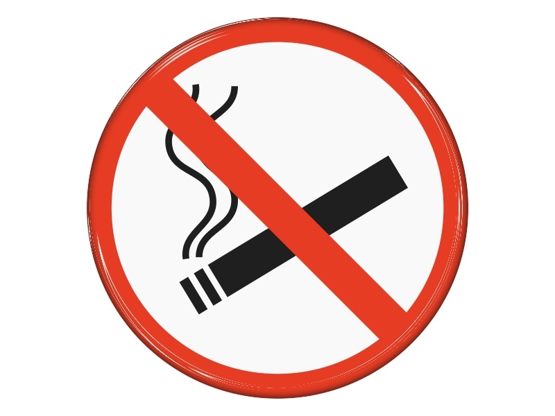 Samolepka - Zákaz kouření