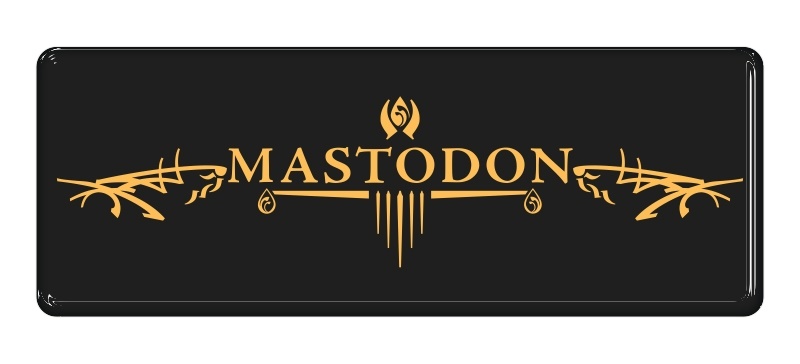 Samolepka - Mastodon