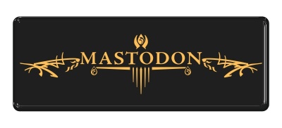 Samolepka - Mastodon