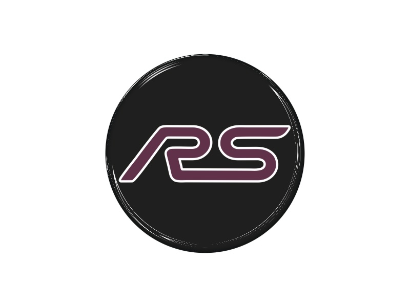 Zakázková samolepka - RS kruh 73mm