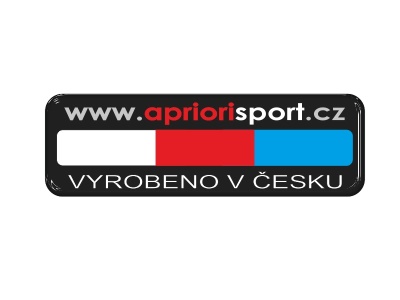 Zakázková  samolepka - apriorisport 56x18mm