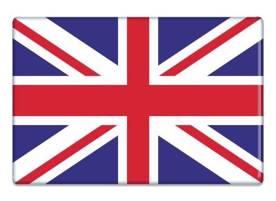 Samolepka - Vlajka Velká Británie - obdélník