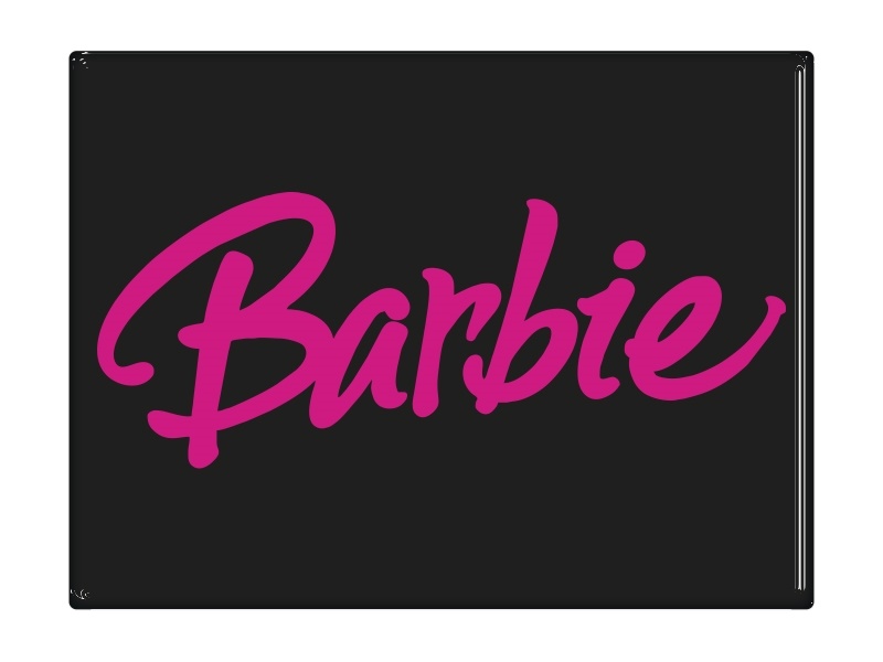 Zakázková  samolepka - Barbie