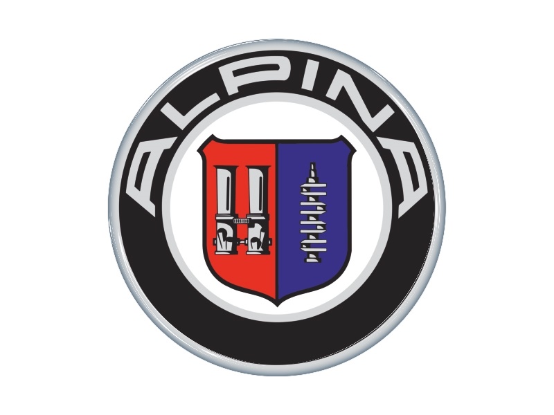 Zakázková  samolepka - Alpina 130mm NEW