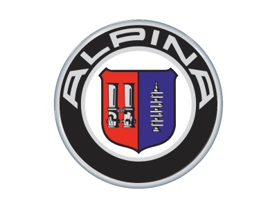 Zakázková  samolepka - Alpina 130mm NEW