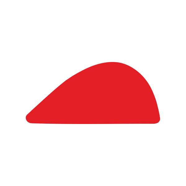 Zakázková samolepka - LAMINO supra L oblouk RED